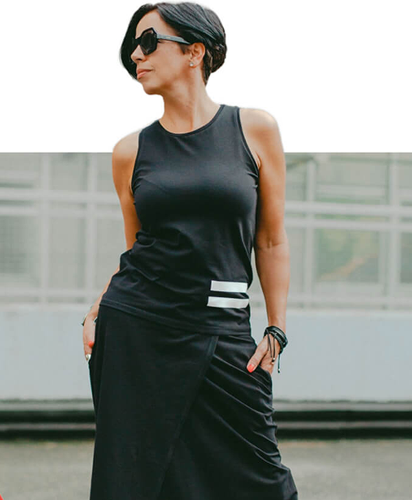 Volná jako pták, lehká jako vánek - sukně