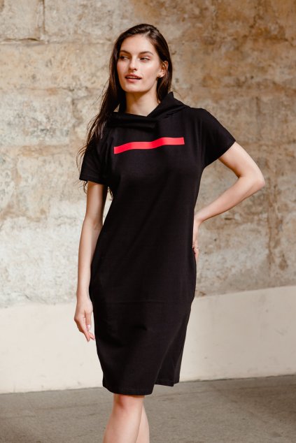 871 RKKH upletové šaty s kapucí