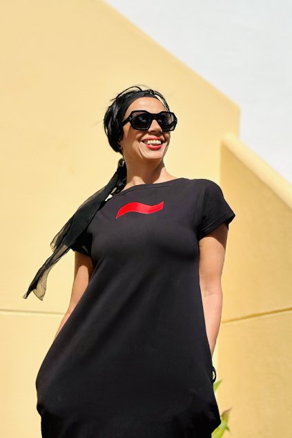 A1138 BKKL úpletové šaty (Velikost L)