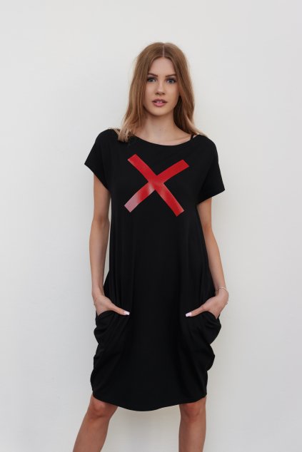 A1405 BKKL úpletové šaty (Velikost L)