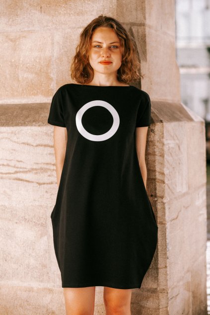 580 BKKL úpletové šaty (Velikost L)