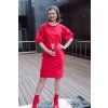 Mikela da Luka Gentle Madam Red saty s potiskem