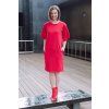 Mikela da Luka Gentle Madam Red saty s potiskem