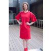 Mikela da Luka Gentle Madam Red saty s potiskem