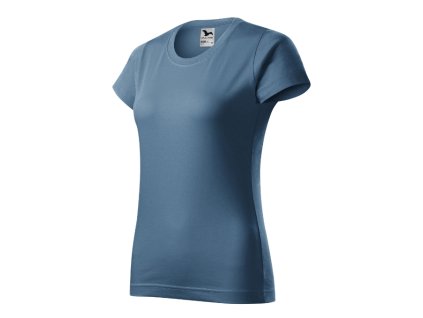 Basic tričko dámské denim - hlavní obrázek