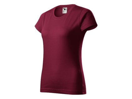 Basic tričko dámské garnet - hlavní obrázek