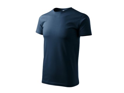 Heavy New tričko unisex námořní modrá - hlavní obrázek