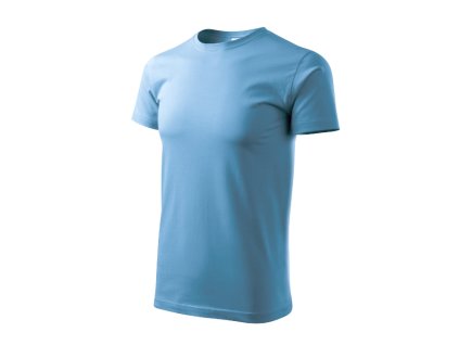 Heavy New tričko unisex azurově modrá - hlavní obrázek
