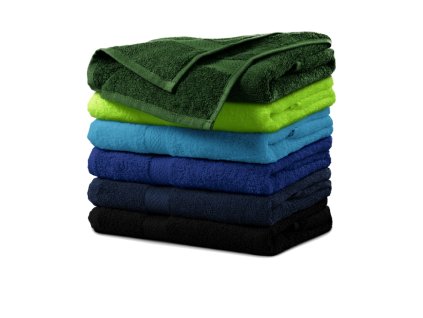 Bath Towel 450 osuška unisex černá 70 x 140 c - hlavní obrázek