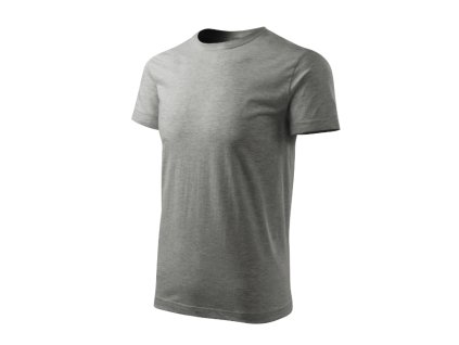 Heavy New Free tričko unisex tmavě šedý melír - hlavní obrázek