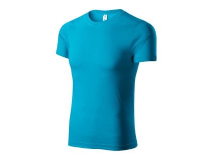 Paint tričko unisex tyrkysová - hlavní obrázek