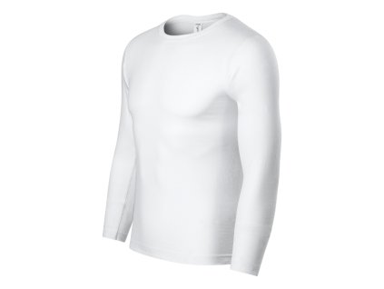 Progress LS triko unisex bílá - hlavní obrázek