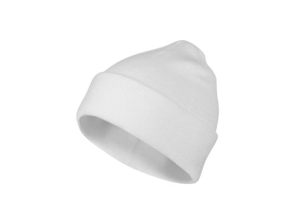 Beanie čepice unisex bílá uni - hlavní obrázek