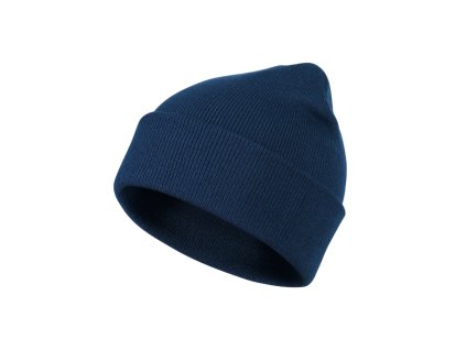 Beanie čepice unisex půlnoční modrá uni - hlavní obrázek