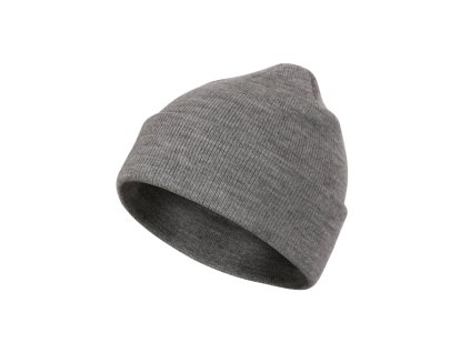 Beanie čepice unisex tmavě šedý melír uni - hlavní obrázek