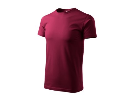 Heavy New tričko unisex garnet - hlavní obrázek