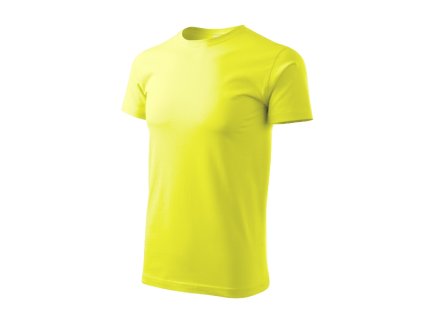 Heavy New tričko unisex neon yellow - hlavní obrázek