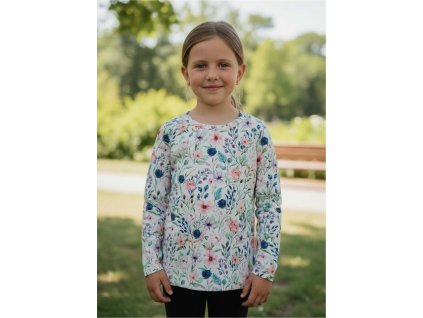 tricko DR lucne kvety 1