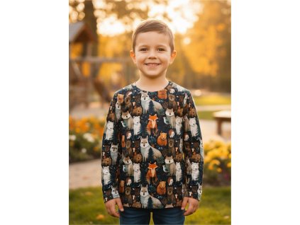 tricko DR lesne zvieratka