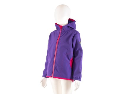 Softshellová bunda SKIP tmavofialová