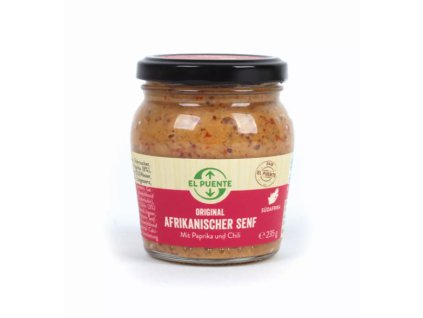 Bio hořčice s paprikou a chilli 235 g