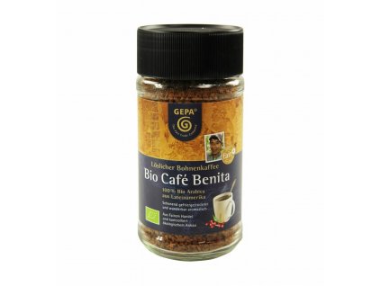 Instantní káva Fairtrade BIO Benita 100 g