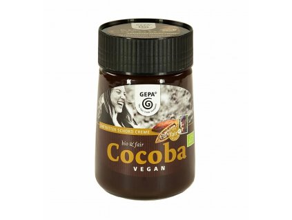 BIO krémová hořká čokoláda vegan COCOBA 400g