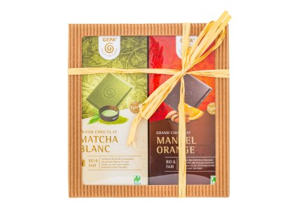 Fairtrade dárkový balíček Sada čokolád
