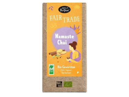 BIO Namaste Chai sypaný kořeněný čaj, 90g