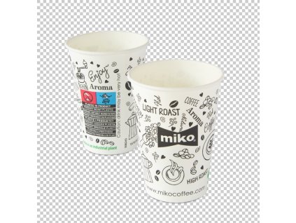 Miko papírový kelímek - recyklovatelný 1,8dl 70ks