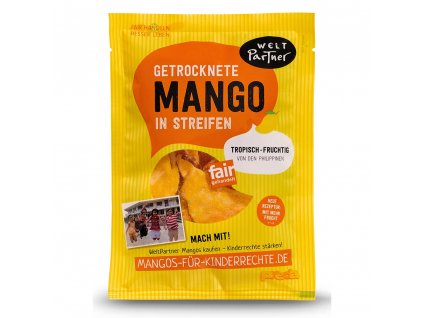 Mango sušené plátky mírně slazené, 100 g
