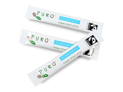 Instantní káva Fairtrade Puro BEZ KOFEINU 1 porce