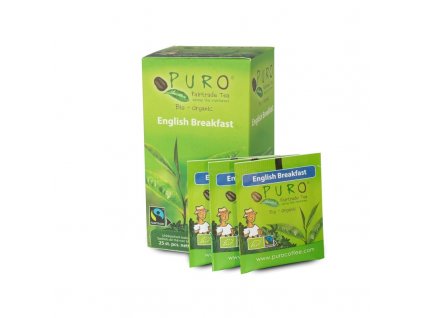 Fairtrade BIO čaj porcovaný Breakfast černý 25x1,5