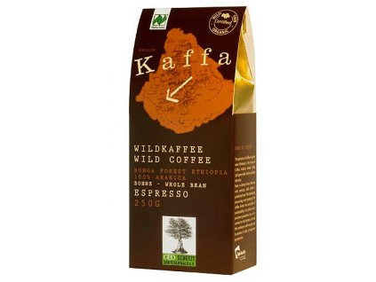 Zrnková káva Fairtrade  - BIO Kaffa espresso 250g