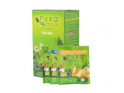 Fairtrade čaj porcovaný MIX Puro 25x2g
