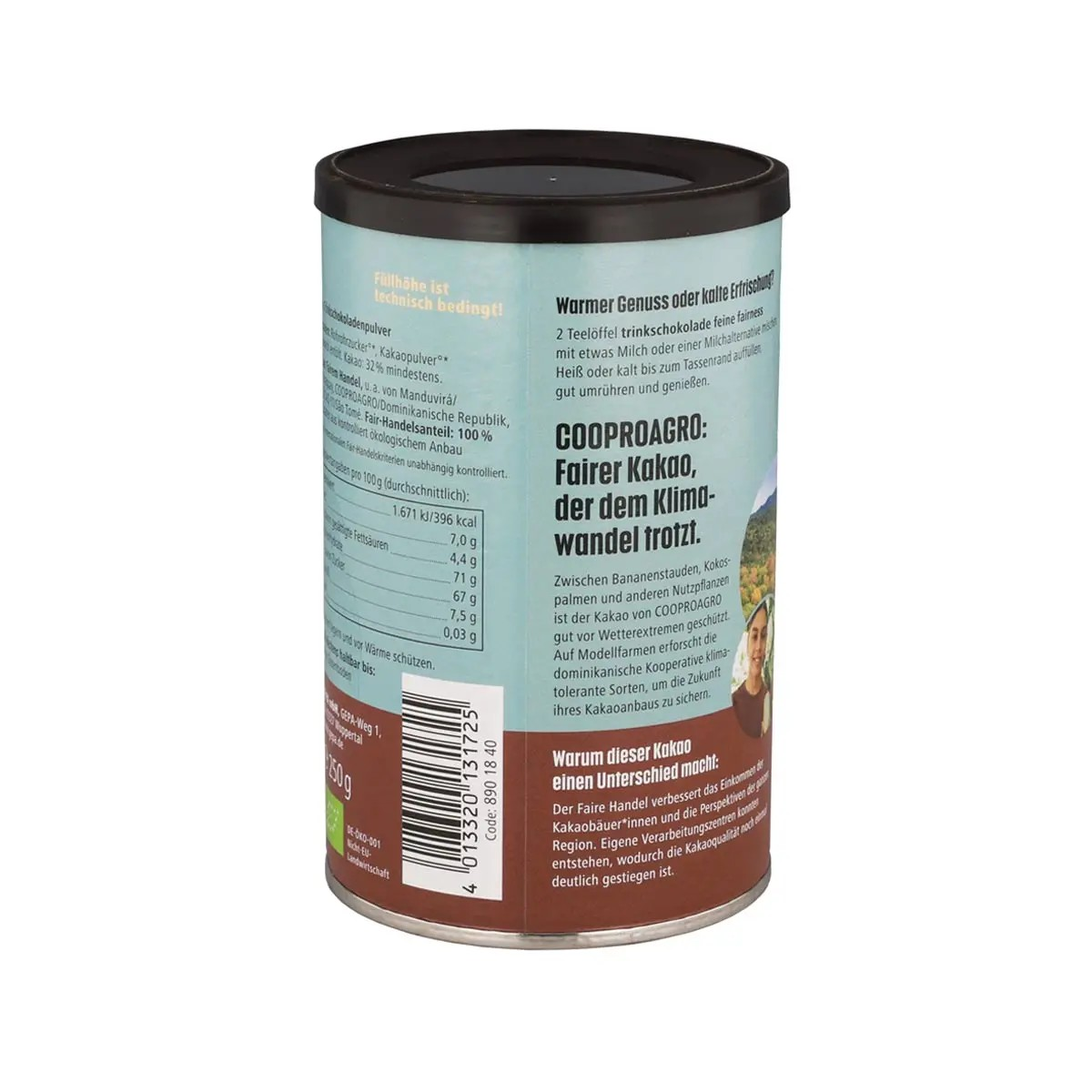 Gepa Bio instantní čokoláda Premium Exclusiv 250 g