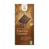 BIO mléčná čokoláda espresso karamel 100 g