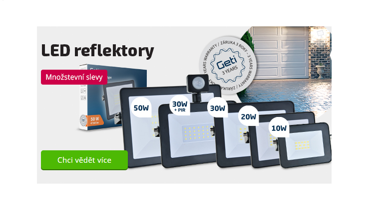 LED Reflektory banner