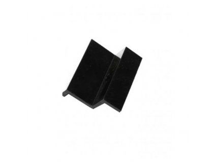 Koncový úchyt černý 35mm