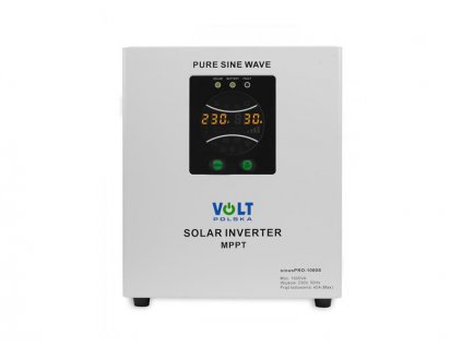 Měnič napětí VOLT Sinus Pro 1000 S 12/230V 1000VA 700W MPPT 40A