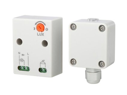 Soumrakový spínač s externím čidlem 2300W MACLEAN MCE35