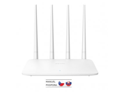 Tenda F6 Wireless-N Router 802.11b/g/n,300Mbps, 1xWAN, 3xLAN, 4x Fix. Ant. 5dBi