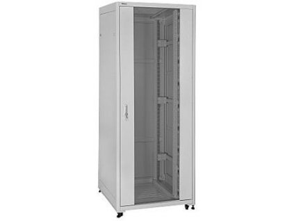 19" Rack skříň SQ8142/W (42U 800x1000mm, pojízdná,matná) - rychlá montáž