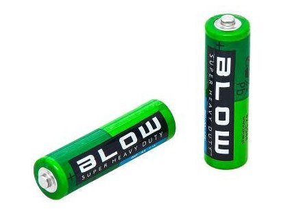 BLOW Baterie Super Heavy Duty AA R06P folie 2ks