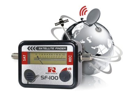 SatFinder indikátor satelitního signálu DVB-S2 OPTICUM Red Eagle SF-100
