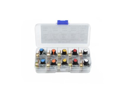 Sada potenciometrů s hmatníkem 1K-1M/N mono