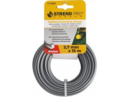 Struna Alulon ADQ 2,7mm, 15m, hranatá