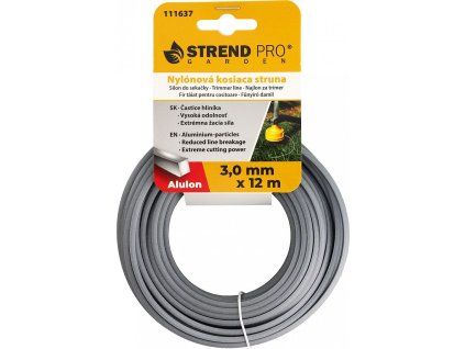 Struna Alulon ADQ 3mm, 12m, hranatá