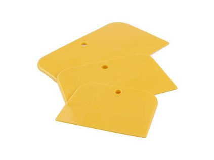 Stěrka plast 10,13,15cm, 3ks