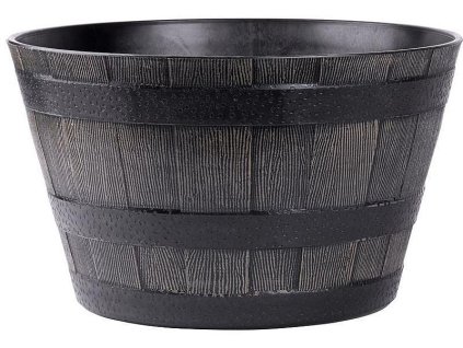 Květináč Woodeff Barel natural, 39x23cm